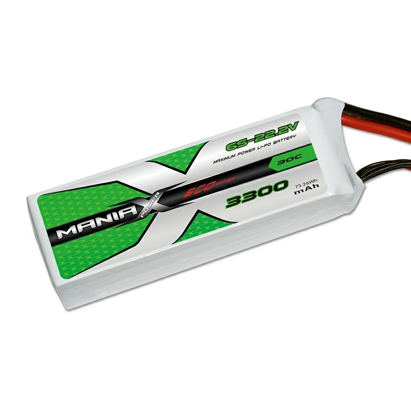 Bateria Lipo 6S-22.2V 3300mAh 30C