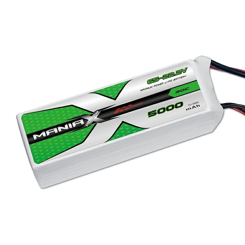 Bateria Lipo 6S-22.2V 5000mAh 30C
